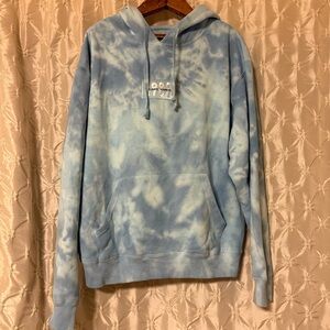 Taylor Swift 1989 Taylor's Version Blue Tie Dye Hoodie Sweatshirt
